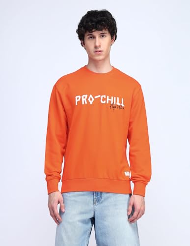 Relaxed Fit Printed Sweatshirt