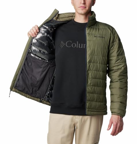 Columbia Mens Powder Lite II Jacket, Stone Green, S