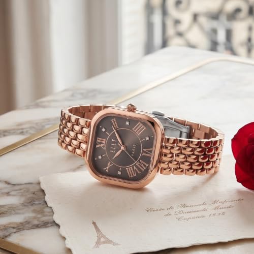 ELLE Paris Women's Watch, (Brown)