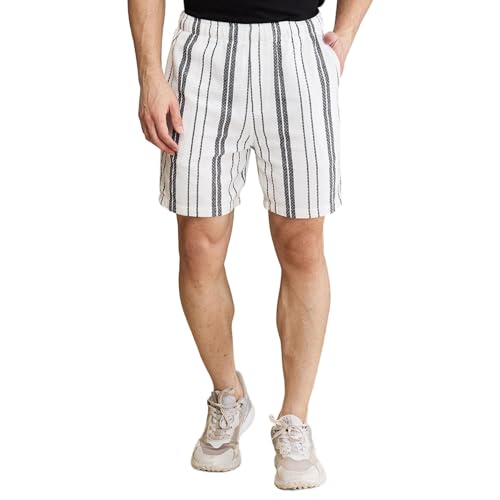 Being Human Dk.Grey Coloured Men Shorts (Size: 32)-BHKTS24550-DK.GREY