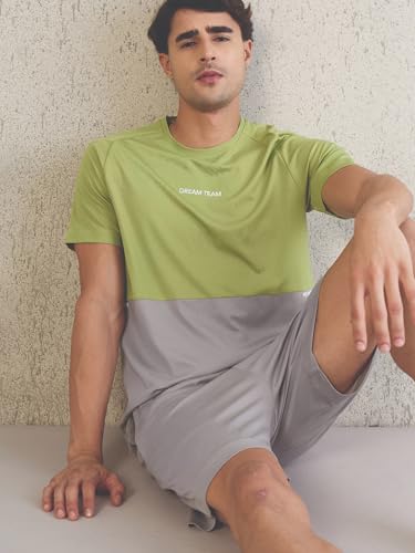Sweet Dreams Men's Colorblocked Shorts Set