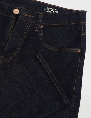 U.S. POLO ASSN. Men's Tapered Jeans (UDJENO1501_Blue