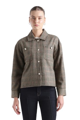Women Multi Checked Casual Jacket