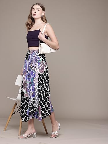 Label RITU KUMAR Black Cyra Skirt