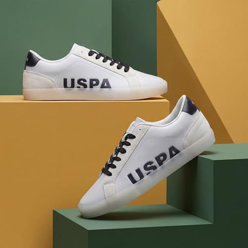 U.S. POLO ASSN. USPA | Ragnar | Stylish Casual Sneaker Shoes for Man Grey