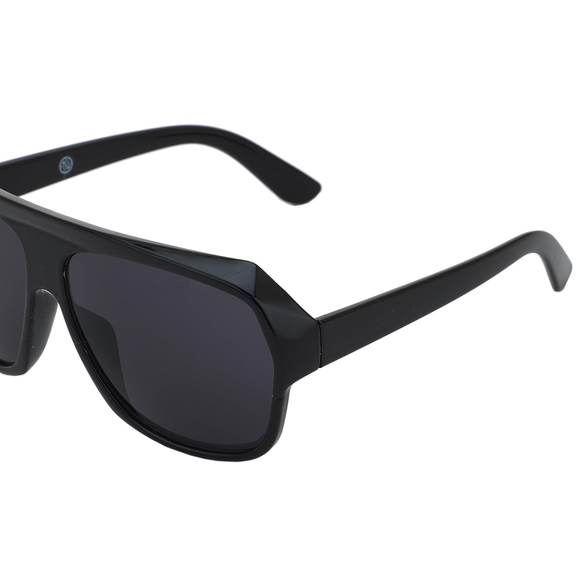 Carlton London Black Toned with Polycarbonate UV Protected Lens Oversized Sunglass for women