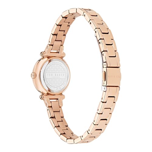 Ted Baker Iconic 26 mm Rose Gold Dial Women Watch- BKPJLF501