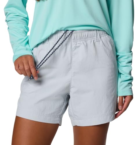 Columbia Women Grey Omni-Shade W Backcast II Short, Grey, L, Watersports | Sun Protection
