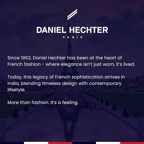 Daniel Hechter Paris Saint-Germain Collection Watch for Women with Roman Indices and Stainless Steel Strap-DHW2005-11