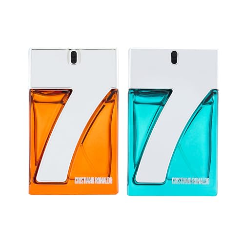 Cristiano Ronaldo CR Eau de Toilette Duo Set for Men | Origins 30ml + Fearless 30ml | Fragrance Gift Set