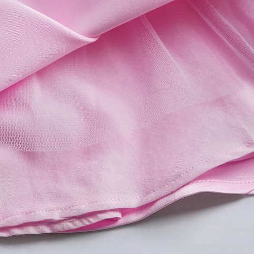 Hopscotch Oversized Bow Applique Dress For Ages (12-18 Months)