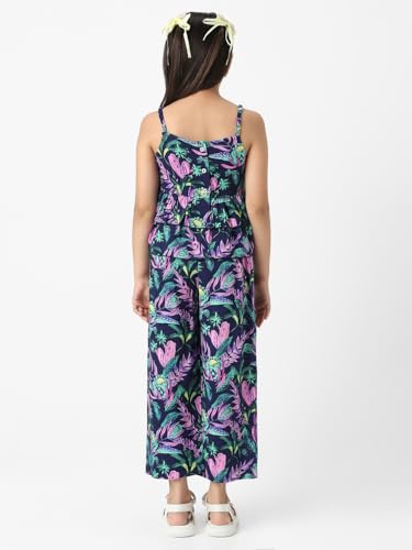 Nautinati Girls Combo Set of Tiered Top and Bottoms