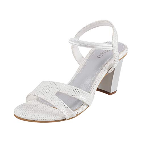 Metro Womens Synthetic White Sandals (Size (3 UK (36 EU))
