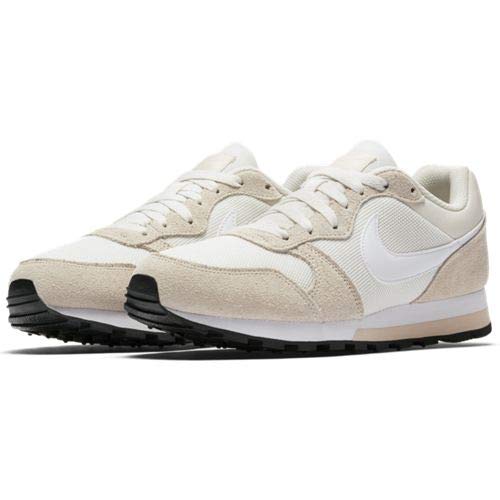 Nike Womens WMNS MD Runner 2 Phantom/White-Light Cream-Particle Beige Running Shoe - 3.5 UK (749869-011)