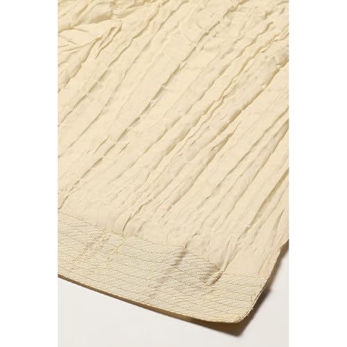 BIBA Women's Cotton Blend Suit Set (CKD8732SS23BEG_Beige