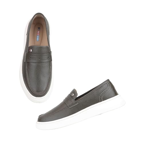 Red Chief Low Ankle Casual Sneaker Shoes for Men | Olive UK10