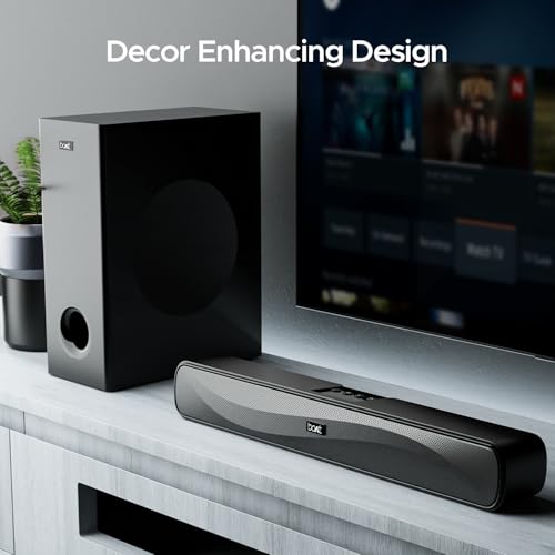 boAt Aavante Bar A1040 Bluetooth 2.1 Channel Soundbar with 50 W Signature Sound, Bluetooth v5.3, Multi-Compatibility & Master Remote Control (Premium Black)