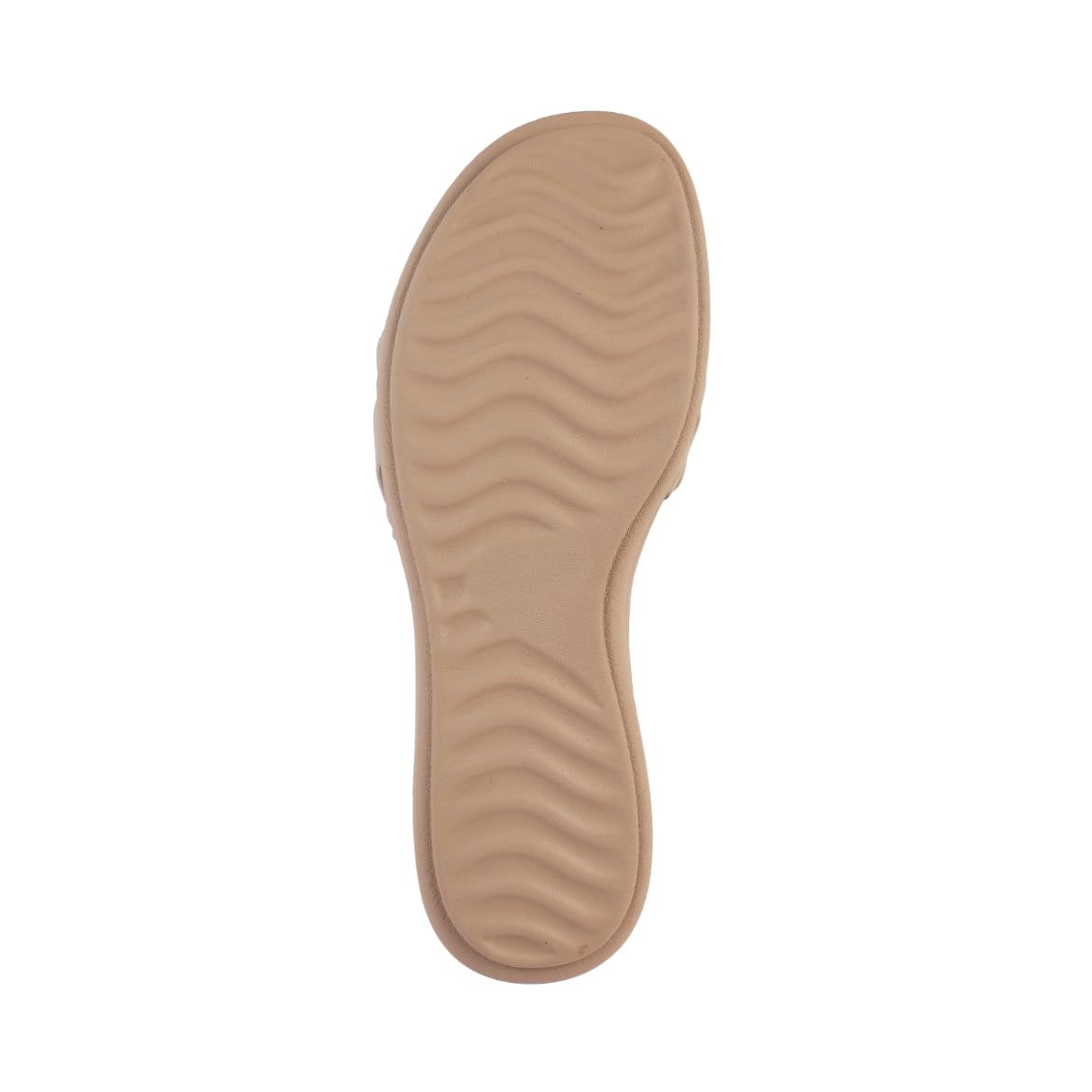 Mochi Women Beige Wedge Heel Fashion Slip-on Sandal UK/7 EU/40 (41-289)