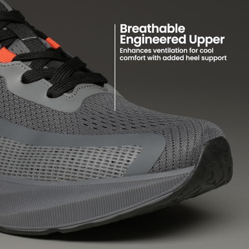 CULT Men Nexon Casual Shoes (Black/D.Grey_UK7)