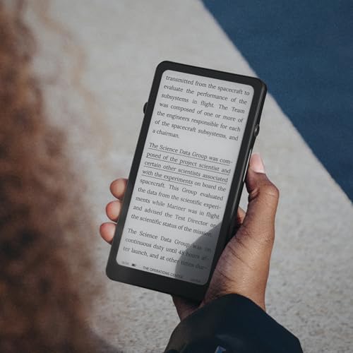 Durobo Krono – 6.13" Smart ePaper Focus Hub, 300 PPI 6G 128G Paper Tablet, with Smart Dial – an e-Reader, idea Keeper, and Audio Player All in one