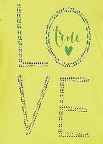 United Colors of Benetton Baby Girl's Plain Regular fit Polo (16P3P7XC12RDG1AD1Y_Yellow 1Y)