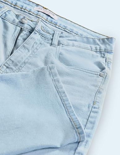 U.S. POLO ASSN. Women's Straight Jeans (UWAW24JEN206_Blue