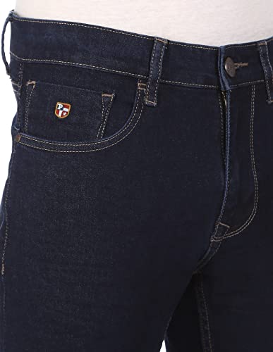 U.S. POLO ASSN. Men's Slim Fit Jeans (UDJC0039_Blue_34W x 33L) | Rise Style: Low Rise