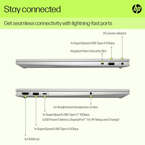 HP Pavilion 15 - Intel® Core™ i5-1340P / 39.6 cm (15.6")/ FHD (1920 x 1080)/ MSO, Micro-Edge, Anti-Glare/ 16 GB / 512 GB Care Pack 2 Years Additional Warranty with Onsite Support