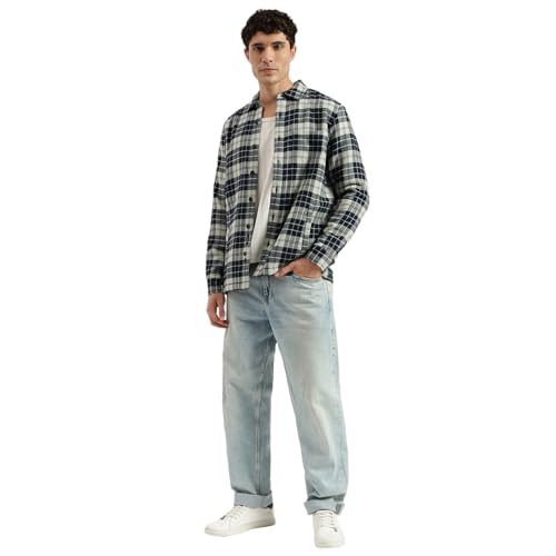 United Colors of Benetton Men's Shacket (25A5CH164TWLI901_Navy