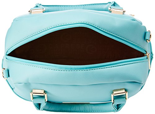 Caprese womens SHALLY S Small AQUA GREY Satchel