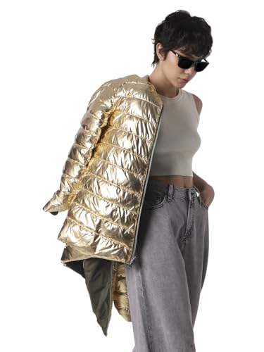 ONLY Women's Solid Regular Fit Green Jacket