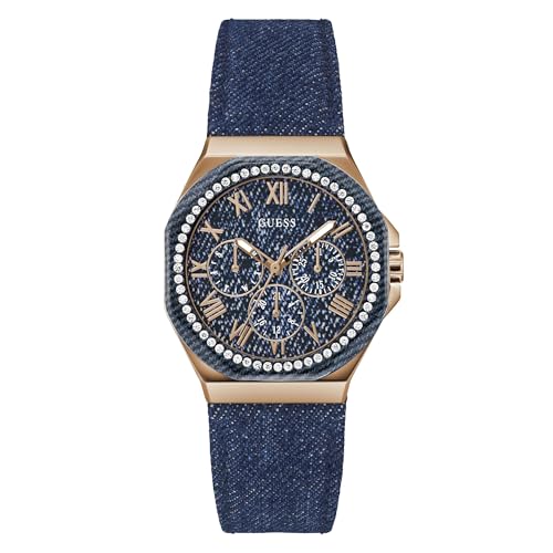 GUESS Analog Blue Dial Women's Watch-GW0753L5