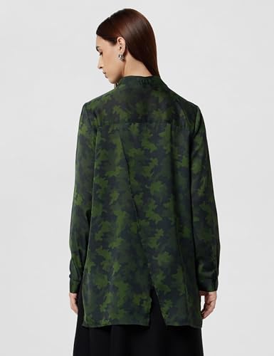 Van Heusen Woman Regular Fit Shirt (VWTS516D12340_Green_S)