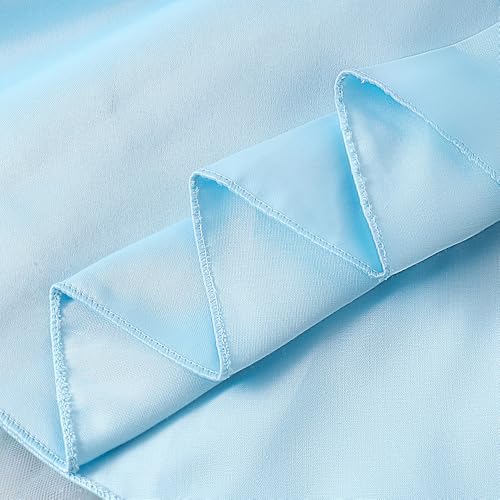 Hopscotch Girls Blue Short Sleeves 3D Butterfly Applique Party Dress for Age (4-5 Years)