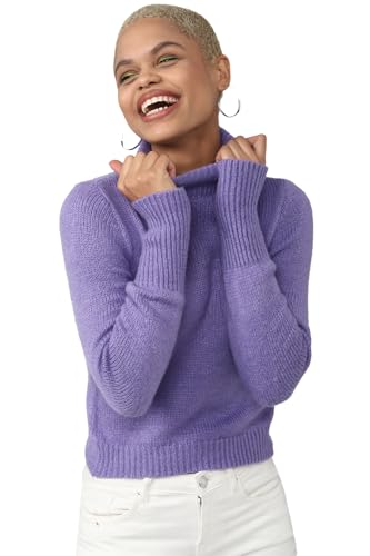 Solid Purple Sweater 23000082774015