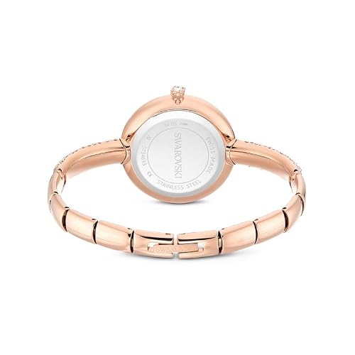 Swarovski Sublima Bangle Watch, Swiss Made, Metal Bracelet, Rose Gold Tone, Rose Gold-Tone Finish