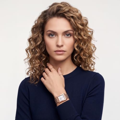 Daniel Wellington Square 24mm Silver Dial Analog Women Watch - DW0DL2801