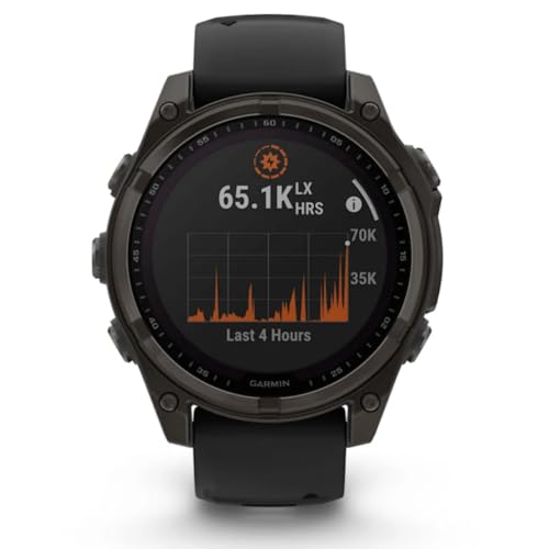 Garmin Fenix 8 47mm,AMOLED,Saph,CrbnGryTi/Blk,Blk/PebbleGryBnd