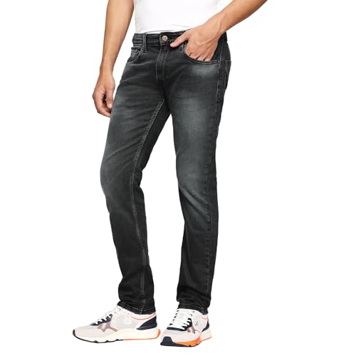 Pepe Jeans Men's Slim Jeans (PM207490S643_Grey Green Used