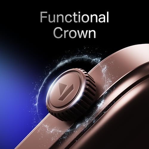 boAt Storm Infinity Plus w/20 Days Extensive Battery Life, Huge 680 mAh, Only Charge Once a Month, 1.96" Display, Functional Crown, Multiple Sports Modes, smart Watch for man & Woman (Cherry Blossom)