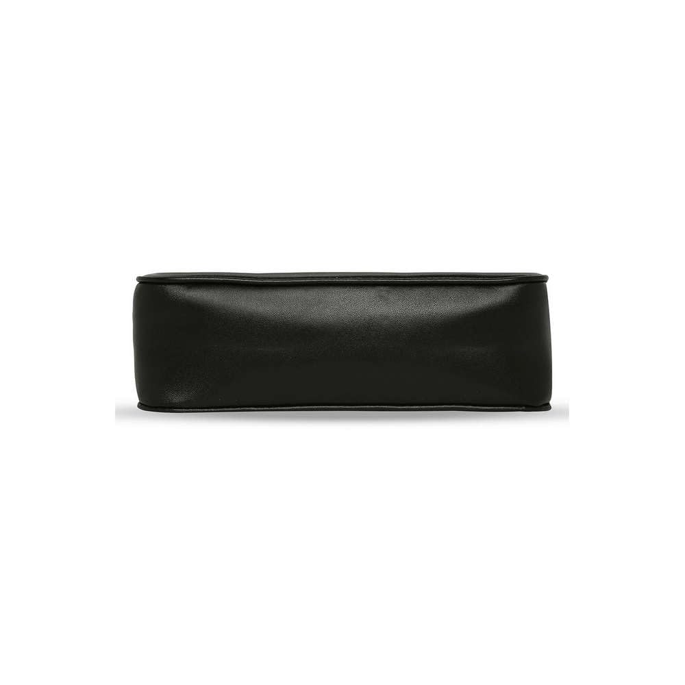 Caprese Snow Sling Small Black Printed Women's Handbag