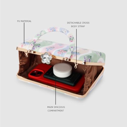 ESBEDA Multi Color Brescia Clutch For Womens | ESBEDA Clutches, Printed Clutches For Women's,