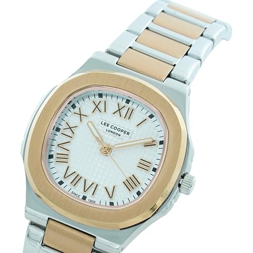Lee Cooper Analog Silver Square Dial Womens's Watch - LC08320.530
