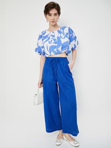 Max Women's Regular Fit Top (TOP52010_Blue