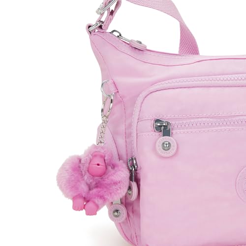 Kipling Women's Gabbie S Crossbody Bags, Blooming Pink, 11.5''L x 8.75''H x 6.5''D