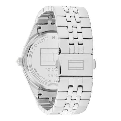 Tommy Hilfiger Monica Le Qtz Multifunction Analog Blue Round Dial Stainless Steel Stainless Steel Watch for Women - TH1782714W