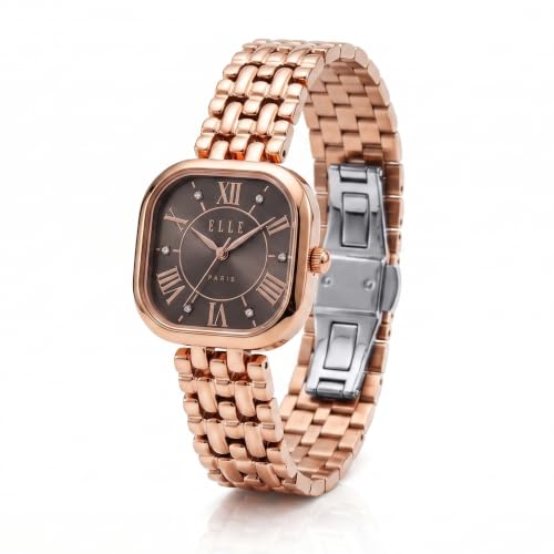 ELLE Paris Women's Watch, (Brown)