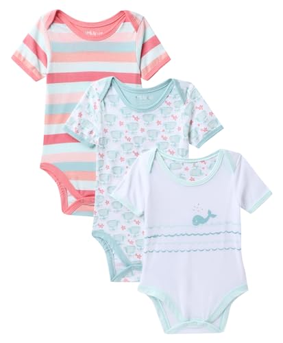 Mi Arcus Whale Print Unisex Romper (Pack of 3) (18-24 months)