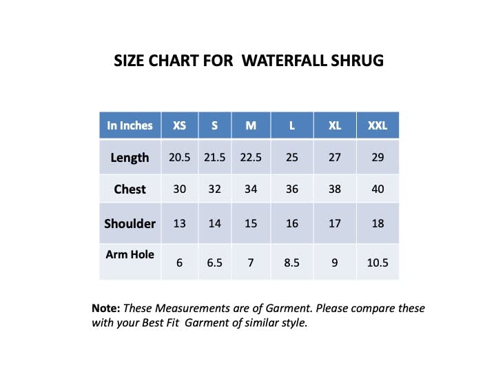 Amazon Brand-Nora Nico Women's Cotton Red Melange Waterfall Shrug, Small