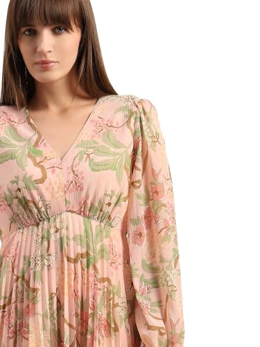 VERO MODA Womens Maxi Dress Dusty Rose